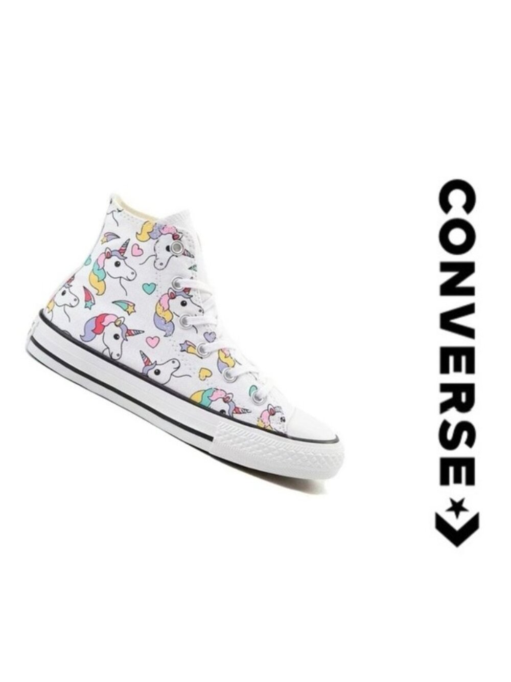 Converse Chuck Taylor All Star | Unicorn Lace Up Hi Top Shoes | Size 4